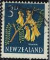 Nouvelle Zlande 1963 Plante  Fleurs Fabace Sophora microphylla Kowhai SU 