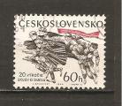 Tchcoslovaquie N Yvert 1352 (oblitr)