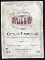 Etiquette Vin Wine Vinho Haim de Marescot Ctes du Marmandais 375 ml