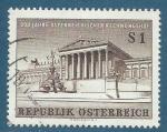 Autriche N941 Bicentenaire de la Cour des Comptes oblitr
