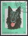 Laos 1987; Y&T n 773; 3k Faune, chien