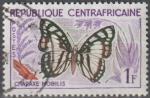 RCA 1960 5 oblitr Papillons