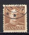 Timbre  DANEMARK  obl   N 285 Personnage