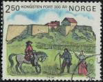 Norvge 1985 Oblitr Used 300 Ans du Fort Kongsten Y&T NO 879 SU