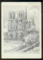 CPM  non crite Illustrateurs PARIS Notre Dame  d'aprs E. DUFOUR