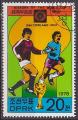 Timbre oblitr n 1489E(Yvert) Core du Nord 1978 - Coupe du Monde de football