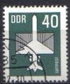 Allemagne DDR 1982 - YT PA 9 - Poste Arienne - Avion stylis