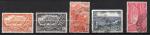 A.E.F.  Lot de  5 timbres oblitrs