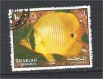 UAE - Sharjah - X2  fish / poisson