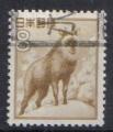JAPON 1952 - YT  508 - Chvre sauvage - Serow japonais (Capricornis crispus)