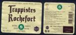 Belgique Lot 2 tiquettes Bire Beer Labels Trappistes Rochefort 8