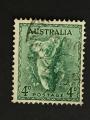 Australie 1937 - Y&T 114 dentel 15 x 14 obl.