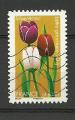 France timbre oblitr anne 2012 srie "Dites le avec des fleurs" Tulipe