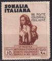 somalie italienne - n° 189  neuf sans gomme - 1934 (abimé)