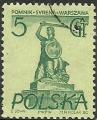 Polonia 1955-56.- Monumentos. Y&T 802. Scott 668. Michel 907.