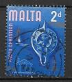 MALTE - 1965 - Yt n 306 - Ob - Lampe  huile