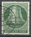 RFA Berlin 1953; Y&T n 88; 10p vert, Cloche de la Libert