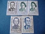 Timbre France neuf / 1958 / Y&T n 1157  1160