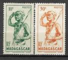 Madagascar - 1946 - YT n 300/01 *