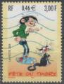 France 2001 - Fte du timbre, Gaston Lagaffe, oblitr - YT 3370 