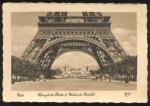 CPSM PARIS 16me Champ de Mars et le Palais de Chaillot