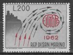 SAINT-MARIN N572** (europa 1962) - COTE 3.00 