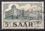 SARRE N 309 o Y&T 1952-1953 Poste centrale de Sarrebruck
