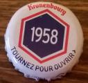 France Capsule Bire Crown Cap Beer Kronenbourg Les Annes qui Comptent 1958