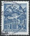 Autriche - 1962/70 - Yt n 955BB - Ob - Fontaine du dragon Klagenfurt 2s bleu