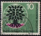 Allemagne - Y.T 199 - Anne mondiale du rfugi- oblitr - anne 1960