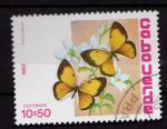 AF06 - Anne 1982 - Yvert n 468 - African Clouded Yellow (Colias lecto)