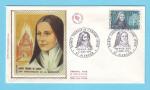 FDC FRANCE SOIE STE THERESE DE LISIEUX 1973