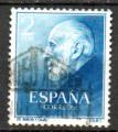 Espagne Yvert N832 oblitr 1953 Ramon Y Cajal Nobel mdecine