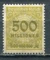 Timbre ALLEMAGNE Empire 1923  Neuf **  N 305  Y&T