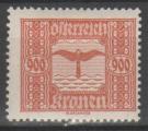 Autriche 1922 - Poste arienne 900 k.