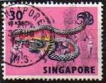 Singapour/Singapore 1968 - Srie courante: masque - YT 88/SG 109 