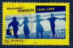 France 1999 - YT 3282 - cachet rond - cinquantenaire mouvement Emmas