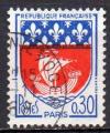 FRANCE N 1354B o Y&T 1962-1965 Armoiries (Paris)
