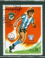 Paraguay 1980 Y&T 1819 oblitr Football