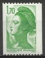 France Gandon 1984; Y&T n 2321 **; 1,70F, Libert, vert, roulette
