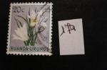 Ruanda-Urundi - Anne 1953 - Fleur 20c gris  - COB 179 - Oblit. Used Gestempeld