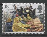 GRANDE BRETAGNE - 1981 - Yt n° 1008 - Ob - Année des pêcheurs