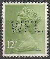 Timbre oblitr n 902(Yvert) Grande-Bretagne 1980 - Reine Elizabeth II, perfor