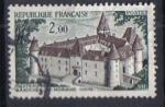 France 1972 - YT 1726 - chateau de Bazoches du Morvand 	