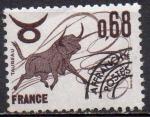 FRANCE N pro 147 *(nsg) Y&T 1977 Signes du zoodiaques (taureau)
