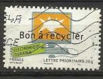 France 2008; Y&T n 4208 (aa 186); lettre 20gr, Electronique durable,  recycler