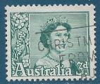 Australie N250 Elizabeth II oblitr