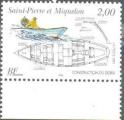 St-Pierre & Miquelon 1997 - Batellerie : Construction du doris - YT 645 **