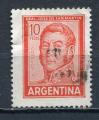 Timbre ARGENTINE 1966   Obl   N 732    Personnages