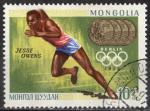 Mongolie 1969; Y&T 470; 10m, mdailles d'Or aux Jeux Olympiques, Berlin 1936